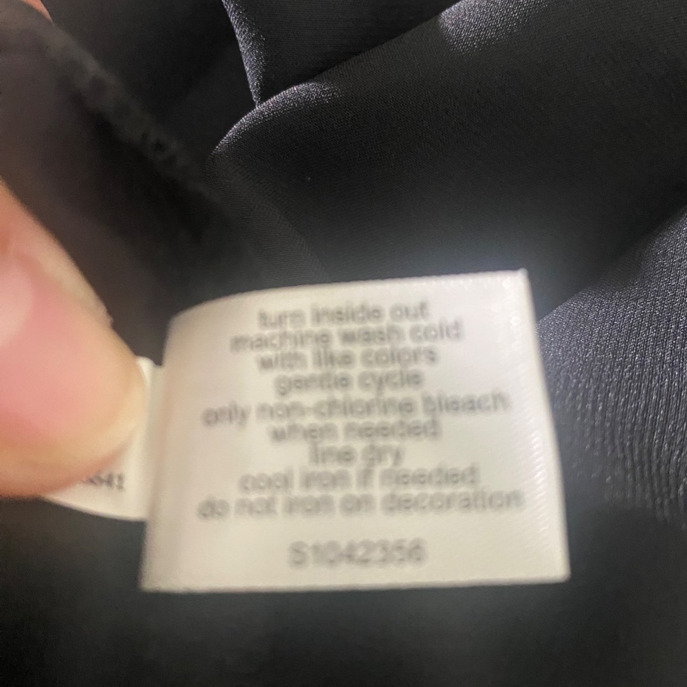 PLUS sized Cute and sexy black tiered embellished camisole/tank NWT 18 - Picture 8 of 8
